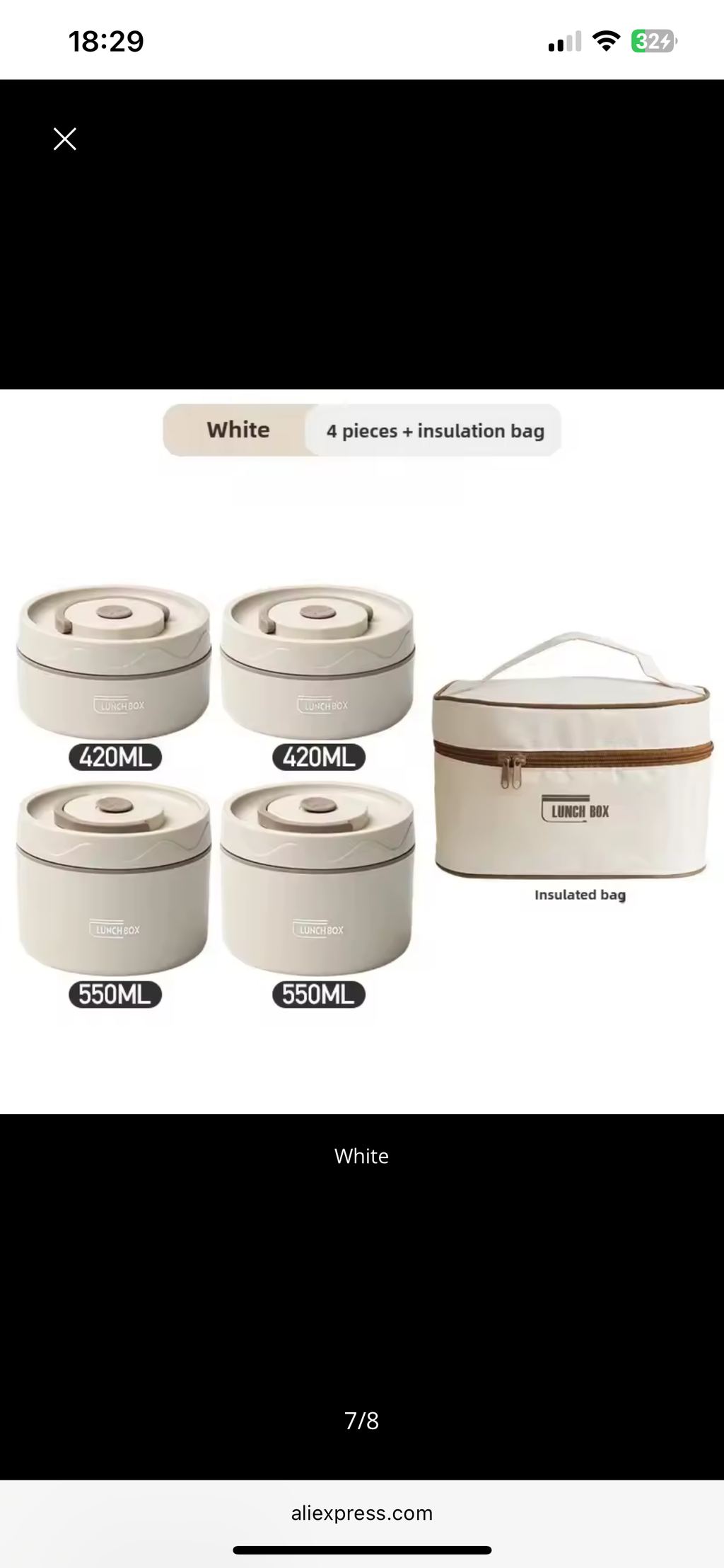 Lunch/Snack Box for Thermal, Stackable 2-Tier stainless steel Insulated Bento Box Set for Adult Kids Men Women