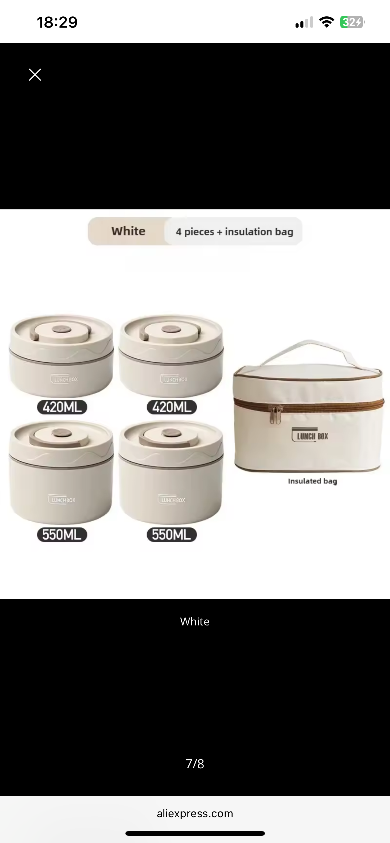 Lunch/Snack Box for Thermal, Stackable 2-Tier stainless steel Insulated Bento Box Set for Adult Kids Men Women