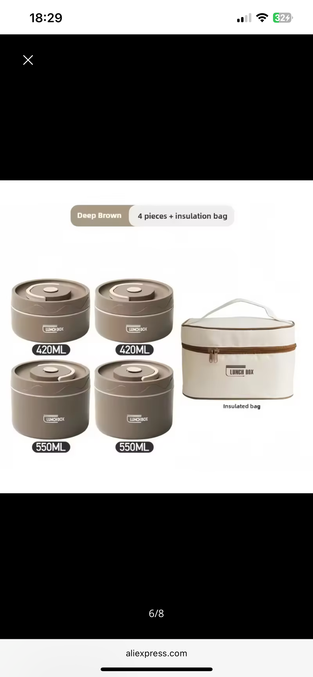 Lunch/Snack Box for Thermal, Stackable 2-Tier stainless steel Insulated Bento Box Set for Adult Kids Men Women