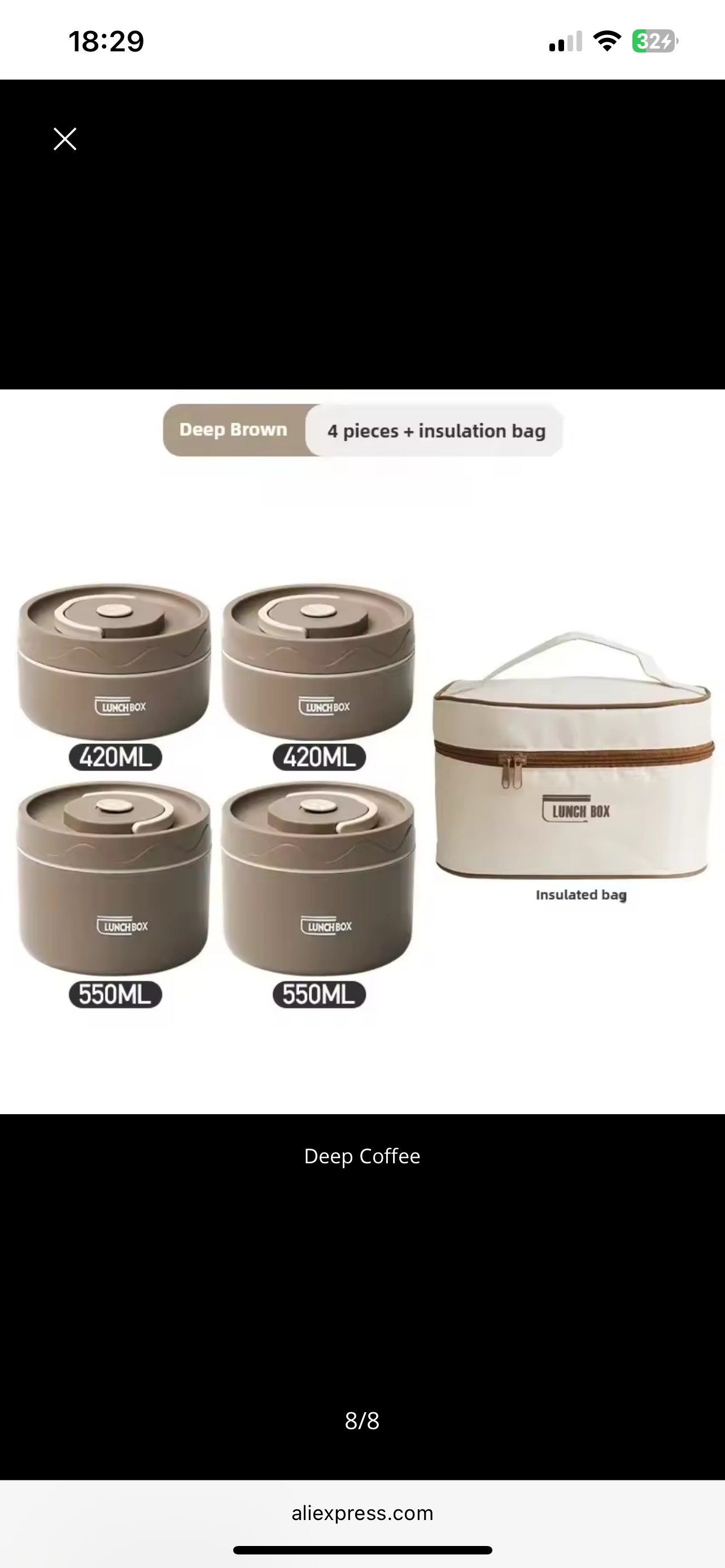 Lunch/Snack Box for Thermal, Stackable 2-Tier stainless steel Insulated Bento Box Set for Adult Kids Men Women